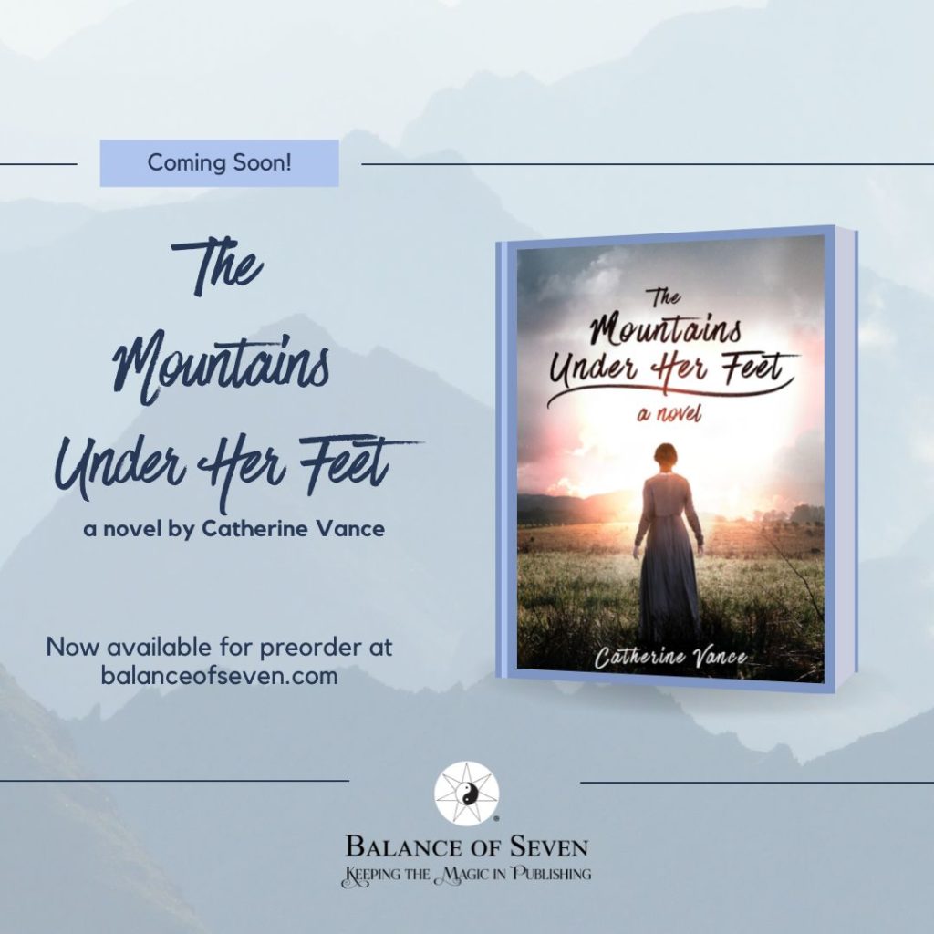 Announcing preorders for new novel The Mountains Under her Feet